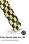 Samsung S25 Fe Olive Checker Protect Slim Glossy Full Cover Print Camera Protected Phone Case - 2