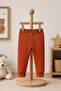 100% Cotton Ribbed Baby Underwear Chocolate