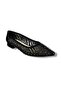 Desire 469-26 satin mesh embellished low heel women's shoes