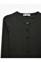 Slim Fit Long Sleeve Crew Neck Buttoned Knitwear Cardigan - 6