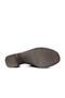 45254 Genuine Leather Black Women's Slippers - 3