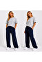 2-Piece Women's Sweatpants and Top Set, Lightweight and Breathable Fabric Combination - 2