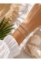 Steel Crushed Chain Twist Chain Women's / Men's 2-Piece Combination Bracelet with Extension Chain Gold / Silver Color - 2