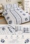 Cross-Stitch Rose Double Elastic Sheet Bedding Set 4 Pieces 200X220