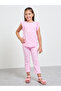Pack of 2 - Round Neck Frill Sleeve T-Shirt - 3