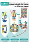 111 PCS Light Magnetic Tiles, Kids Building Blocks Set, Colorful Track Building Blocks, 3D Clear Educational STEM Building Toys, Magnet Puzzles Stacking Blocks for 3 4 5 6 7 8 10+Year Children - 2