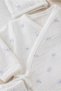 Newborn 10-Piece Muslin Hospital Discharge Set Cotton Seasonal Baby Girl-Boy Bodysuit Set 0-3 Months with Blanket - 8