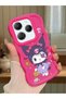 Infinix Hot 40 Compatible Case Camera Protector Red Silicone Couple Phone Case Cartoon Pattern