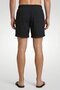 Men Solid Board Shorts, Black - 5