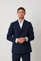 Men's Double-Breasted Slimfit Suit Men's Sport Double-Breasted Suit - 2