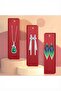 Premium Red Jewelry Display Cards 100 Pieces |   Necklace and Earring Presentation Card - 2