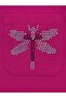Large Size V-Neck Buttoned Stone Embroidered Capri Sleeve Pocket Thin Women's Shirt - 5