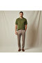 Men Short Sleeves Textured Polo T-shirt - 5