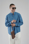 Trend Biz Classic Regular Fit Stand Collar Linen Shirt - 3