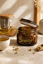 Amber Glass Jar with Locking Lid 500 ml |   Airtight Silicone Sealed Storage Jar