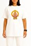 Oversize Lord Krishna Chest Printed Unisex T-Shirt - 2