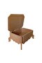 صندوق قائم بذاته من MDF قابل للطلاء وللديكور - 4