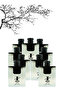 9 قطع عطر أسود 100 مل
