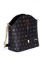 Women's Printed Shoulder Strap Bag Black