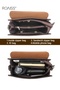 Men's Business Briefcase Versatile Shoulder Crossbody Bag Ideal for Business and Casual Needs, Light - 3