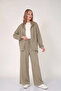 5804 - Stylish Comfortable Hooded Zippered Pants Women's Set - 4