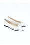 Women's Genuine Leather Ballerinas Silver
