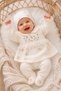 Seasonal Cotton Muslin 10 Piece Newborn Baby Girl Hospital Discharge Bodysuit Set 0-3 Months Boxed / Birth Gift - 7