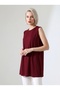 Women's Sleeveless Loose Tunic Basic Summer Model - 2
