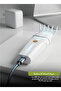 مبخرة إلكترونية محمولة بيضاء قابلة لإعادة الشحن عبر USB، موزع عطر يدوي للشعر والملابس والمساحات الصغيرة، جهاز عطري لاسلكي خفيف الوزن من مادة ABS - 4