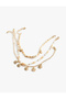 3-Piece Bracelet Set with Beaded Seashell Charms - 2