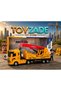 26 cm Unbreakable Engineering Vehicle Truck Boom Crane Tow Truck Toy Truck Work Vehicles with Friction - 2