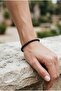 Women's Thin Onyx Bracelet 18 cm - 2