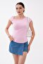 Women's Shoulder Buckle Detailed Sleeveless Blouse 260658