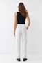 White Pocketed Trousers 4678A - 3