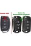 Hyundai Accent Elantra I20 I30 Ix35 Compatible Key Case Cover Remote Control Case Auto Keychain Black Gold - 3