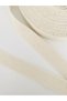 10 Meters, Width 3 Cm, Ecru Natural Color Woven Ribbon, Column, Cotton Bag Strap, Handle, Cord - 4