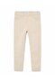 Girl's Stoned Stretchy Pants 2-10 Years Beige