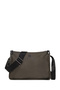 Women's Khaki Fabric Mini Crossbody Bag 26Sbd30086F