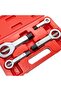 6584 Damaged Rusted Stuck Steel Nut Breaker Set 4 Pieces - 3