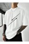 Large Size Men's Airplane Printed Oversize T-Shirt – 100% Cotton - 2
