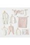 100% Cotton Set of 10 Ballerina Ecru