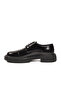Black Patent Leather Genuine Leather Men's Casual Shoes 1246 m
