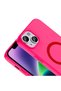 iPhone 13 Case Pastel Colorful Magsafe Camera Raised Silicone Senk - 4
