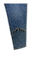 Plus Size Stoned Denim Women's Trousers - 4