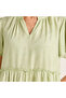 Knee Length Sleeveless Night Dress with Robe - 7