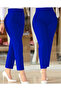 Women's Chima Detail Imported Crepe Trousers - 2