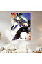 Bleach Anime Scene Wall Cloth Wall Tapestry First Quality Satin Fabric Poster - 2