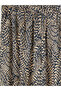 Nevavm Women's Patterned Trousers with Elastic Waist - 7
