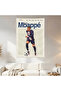 Kylian Mbappe Wall Covering Wall Tapestry First Quality Satin Fabric Poster - 2
