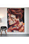 Jujutsu Kaisen Suguru Geto Wall Covering Wall Tapestry First Quality Satin Fabric Poster